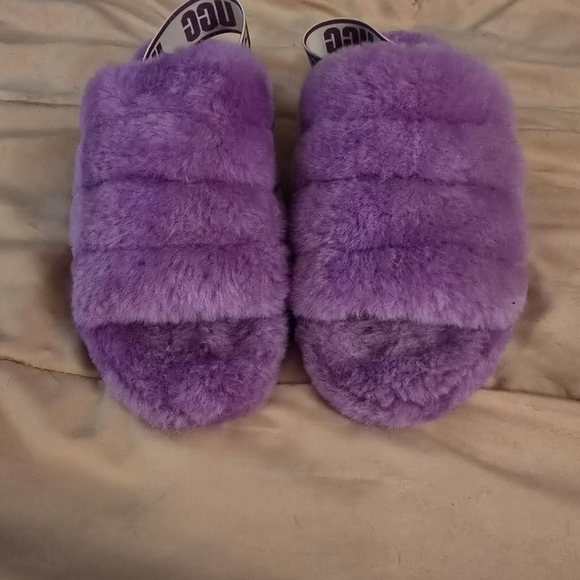UGG Lavender Plush Slippers - Picture 1 of 3